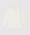 Baby-Bluse aus Baumwolle. weiss MARSHMALLOW