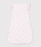 Babyschlafsack aus Nicki mit Blumenmotiv TOG-Wert 3 rosa/vielfarbig