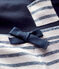 Baby-Ensemble aus T-Shirt/Shorts aus Baumwolle/Leinen für Jungen blau SMOKING/weiss MARSHMALLOW
