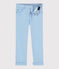 Kinderhose aus Sergestoff für Jungen blau JASMIN