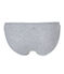 Damen-Slip aus Baumwolle grau FUMEE CHINE