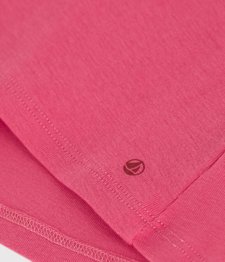 &Auml;rmellose Baby-Bluse aus Baumwolle rosa