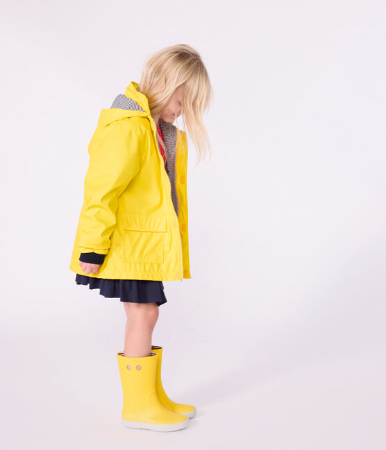 Kinderregenjacke gelb JAUNE