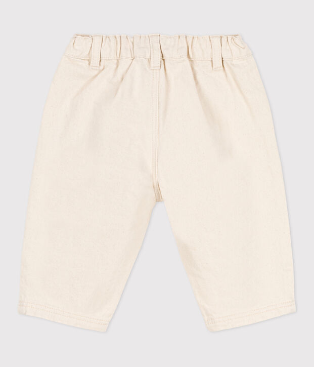 Baby-Hose aus Denim beige