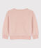 Kinder-Sweatshirt aus Baumwolle für Mädchen/Jungen rosa SALINE
