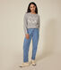 Damen-Sweatshirt aus Molton