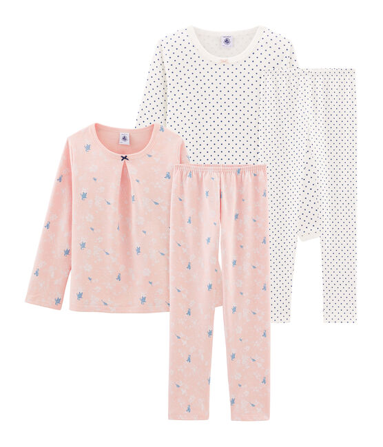 2er-Set Pyjamas für Mädchen variante 1