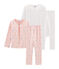 2er-Set Pyjamas für Mädchen variante 1