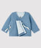 Baby-Cardigan aus Doppeljersey grau TEMPETE