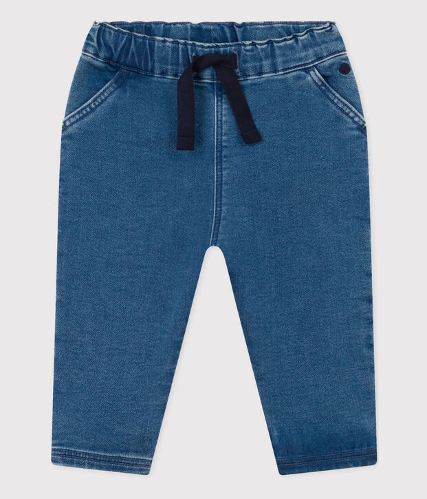 Baby-Jeans aus umweltfreundlichem Denim blau