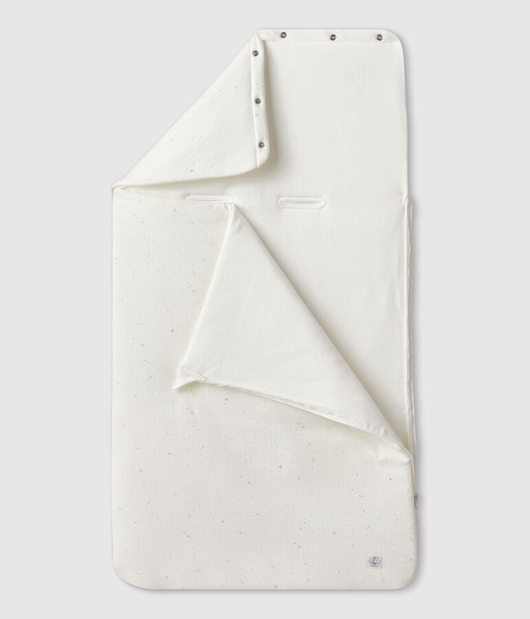 Babynest in Wei&szlig; aus Doppeljersey aus Bio-Baumwolle weiss MARSHMALLOW