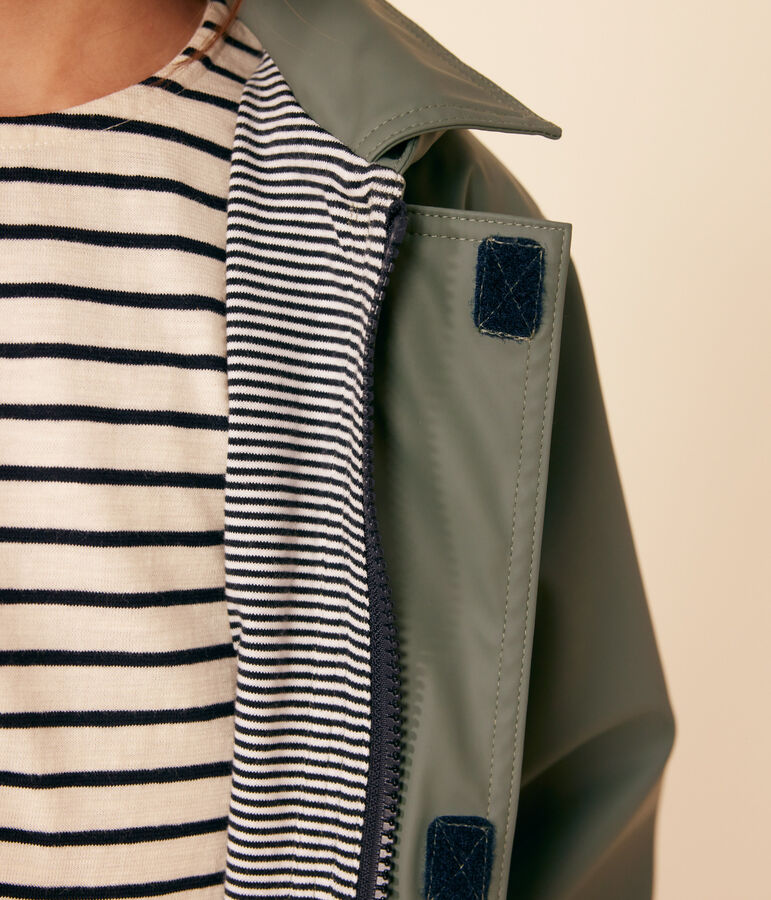 Kinder-Regenjacke f&uuml;r M&auml;dchen gr&uuml;n THUYA