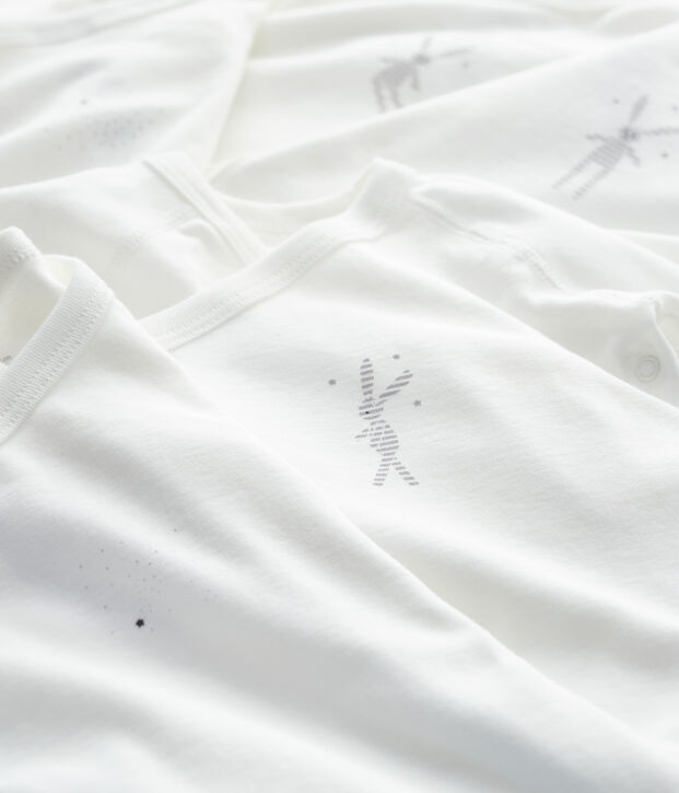 5er-Set Baby-Bodys aus Bio-Baumwolle vielfarbig