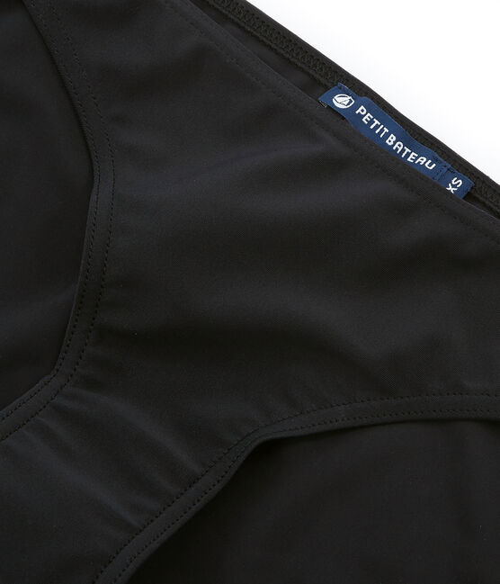 Bikini-Höschen Damen schwarz NOIR
