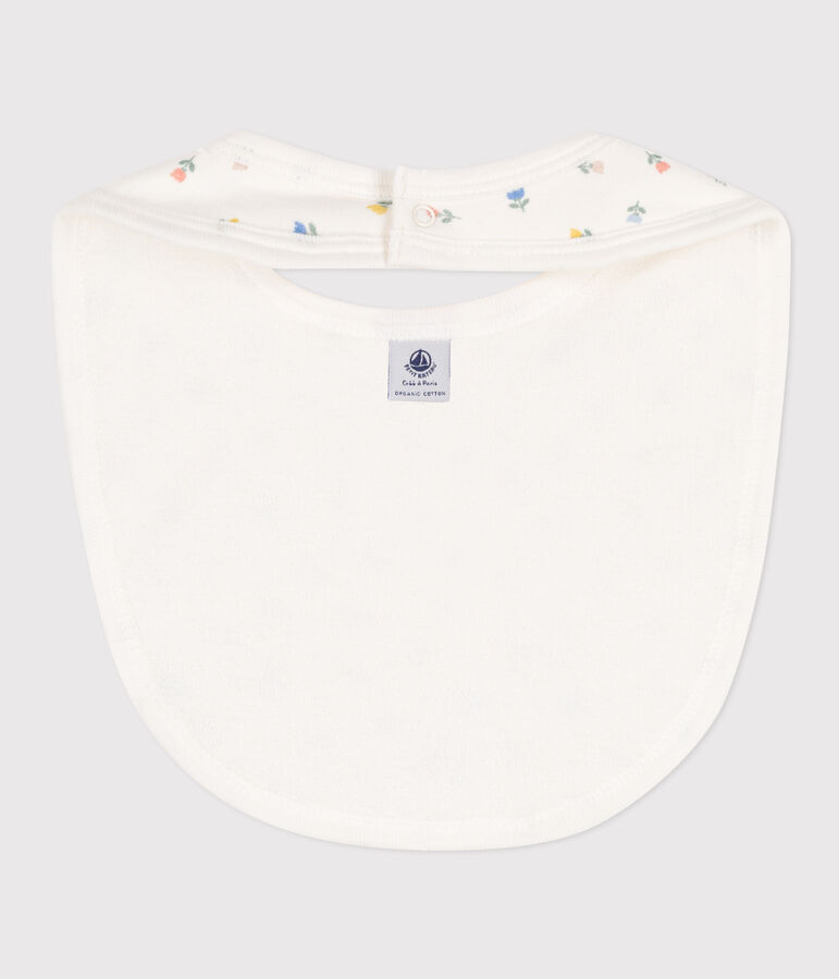 Bedrucktes L&auml;tzchen aus Baumwolle weiss MARSHMALLOW/ EDNA