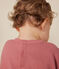 Baby-Sweatshirt aus Molton rosa ROSEWOOD