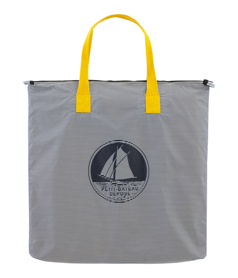 Ultra leichte Tasche blau SMOKING/weiss MARSHMALLOW