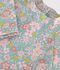Baby-T-Shirt mit UV-Schutz, Blumenmuster blau/vielfarbig