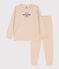 Kinderpyjama aus Baumwolle mit Streifen TOURONE/ MARSHMALLOW