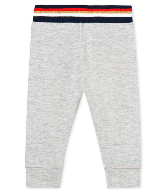 Baby-Hose aus Doppeljersey für Mädchen grau BELUGA CHINE CN