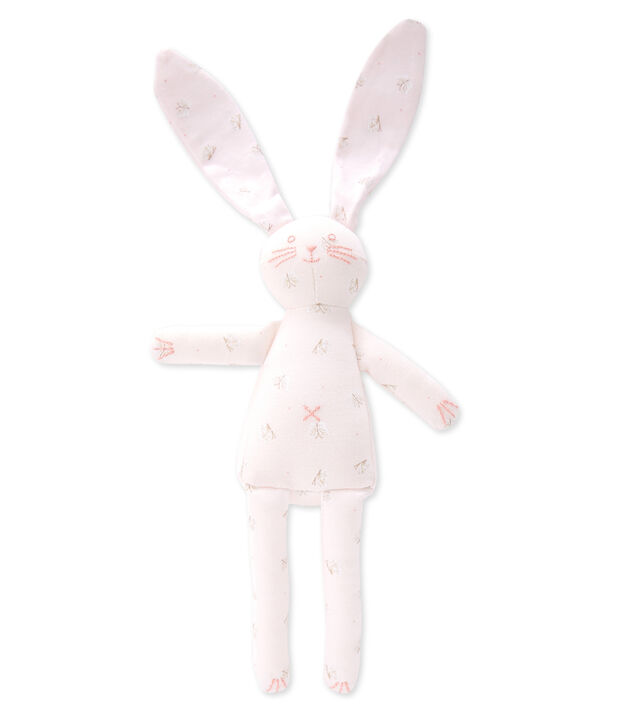Doudou lapin rosa/weiss/vielfarbig