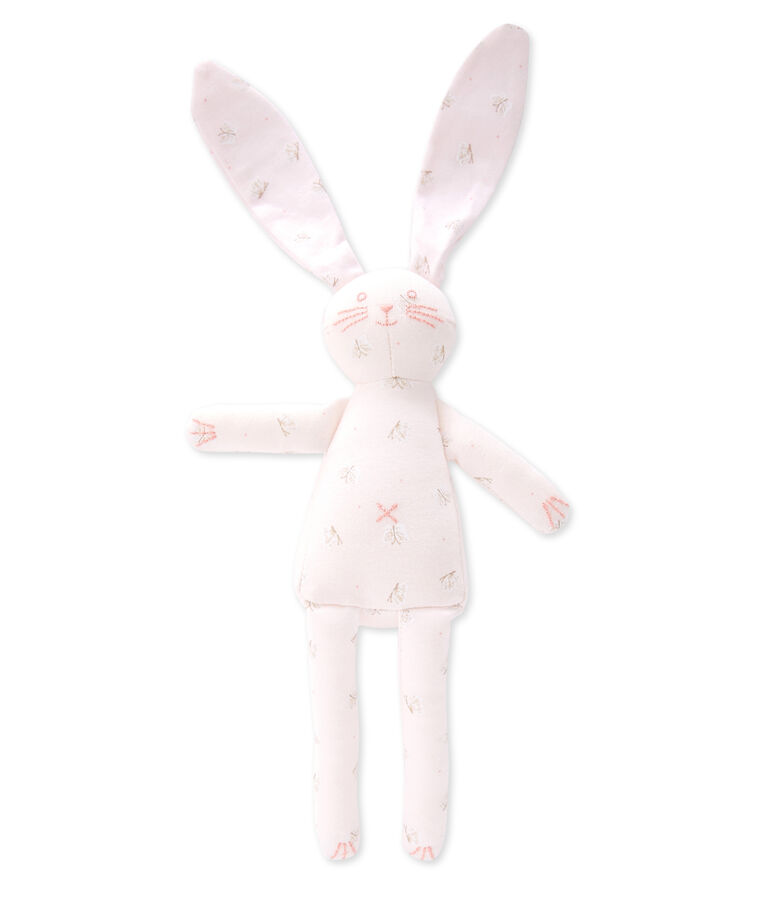 Doudou lapin rosa VIENNE/weiss ECUME/ MULTICO