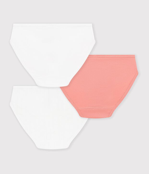 Lot de 3 culottes en coton vielfarbig