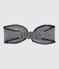 Baby-Haarband aus Bio-Baumwolle mit Marinestreifen blau SMOKING/weiss MARSHMALLOW