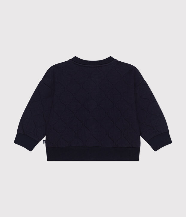 Baby-Teddyjacke aus gestepptem Doppeljersey SMOKING
