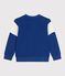 Kinder-Sweatshirt aus Baumwolle blau CREPUSCULE/ MILK