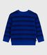 Kinder-Sweatshirt aus Baumwolle mit Streifen