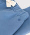 Baby-Hose aus Molton blau BEACH