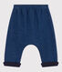 Baby-Sirwalhose aus Molton in Denim-Optik