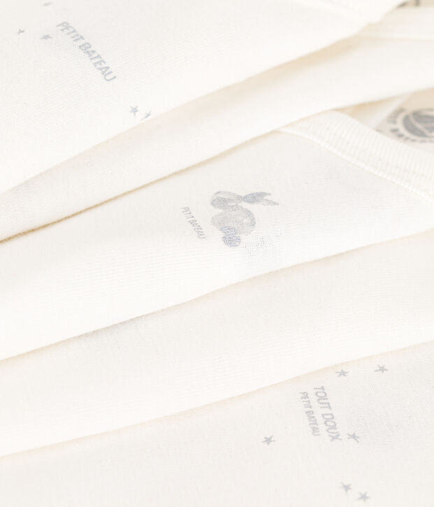 Kurz&auml;rmelige Wickelbodys aus Baumwolle im 5er-Set vielfarbig