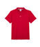 Kinder-Poloshirt Jungen rot TERKUIT