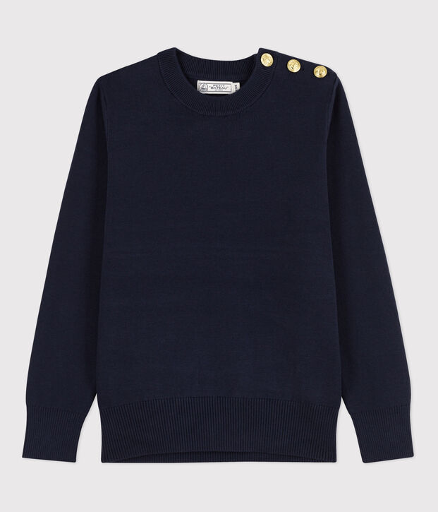 Klassischer Marinepullover aus Baumwolle f&uuml;r Damen SMOKING