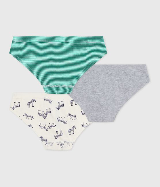 Set Kinder-Slips aus Baumwolle mit Zebra-Motiv variante 1