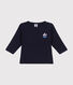 Langärmeliges Baby-T-Shirt aus Baumwolle