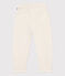 Kinderhose aus gestepptem Doppeljersey für Jungen beige MONTELIMAR CHINE