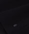 Damen T-Shirt Le Droit aus einfarbiger Baumwolle schwarz BLACK