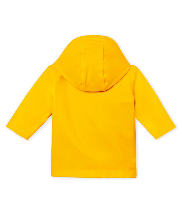 Ikonische Baby-Regenjacke Unisex gelb