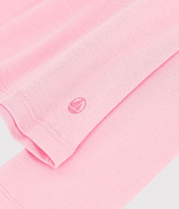 Lang&auml;rmeliges Damen-T-Shirt aus einfarbiger Baumwolle CHARMI