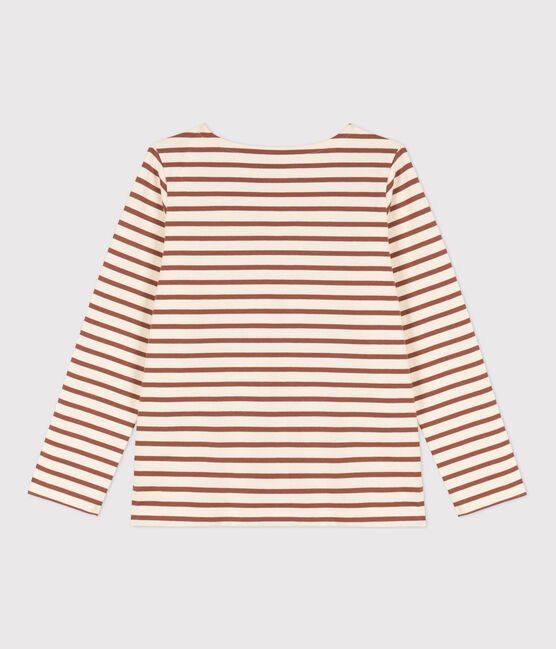 Streifenshirt aus Baumwolle für Damen weiss AVALANCHE/ CINA