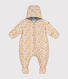 Gemusterter Baby-Schneeanzug