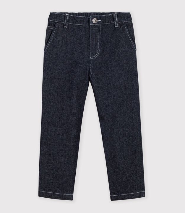 Kinder Carpenter-Hose aus Denim DENIM BRUT FONCE