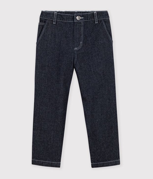 Kinder Carpenter-Hose aus Denim DENIM BRUT FONCE