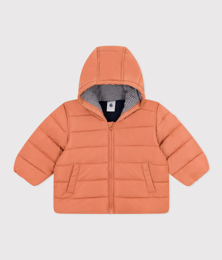 Baby-Anorak mit Fleece-Futter rosa