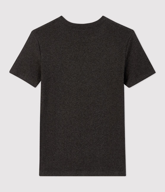 T-Shirt L’ICONIQUE mit rundem Ausschnitt aus Bio-Baumwolle für Damen grau CITY CHINE