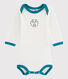 Langärmeliger Baby-Body Jungen