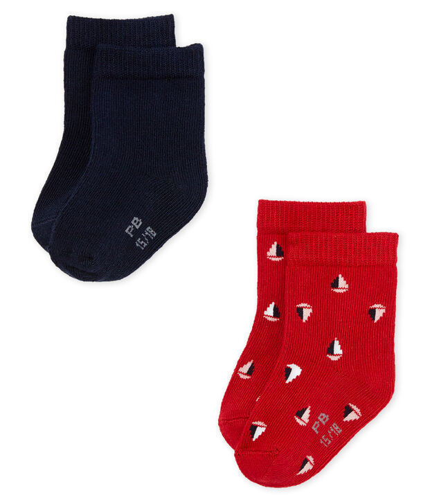 2er-Set babystr&uuml;mpfe jungen vielfarbig